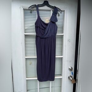 Deletta x-small navy dress.  Sold at Anthropology.